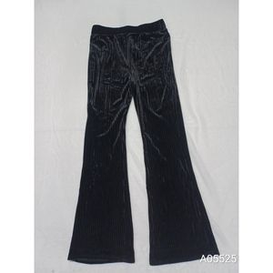 NWT XL Black Ribbed Flared Pants ON & ANNA